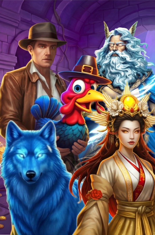 Slot Express game characters